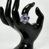 Blue Hydrangea Ring Large - 1