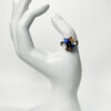 Blue Hydrangea Ring Small - 1