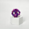 Purple Hydrangea Ring Large - 2
