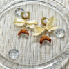 Croissant Bow Earrings 2