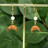 Croissant Hanging Earrings 1