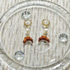 Croissant Hanging Earrings 2