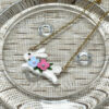 Leaping Bunnies Necklace 1