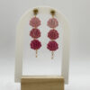 Pink Seashell Earrings 1